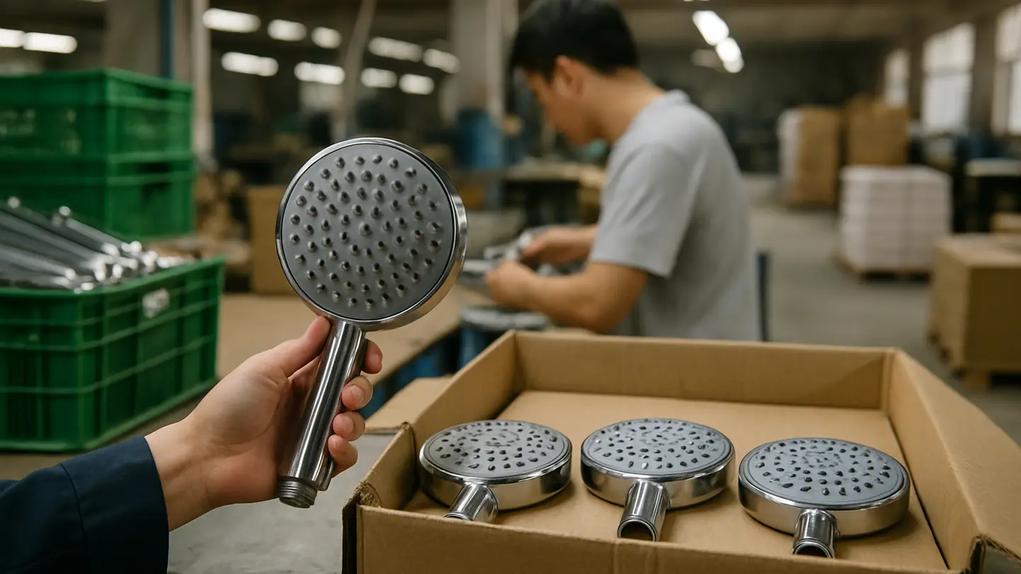 shower manufacturer in China in a realistic supplier evaluation setting