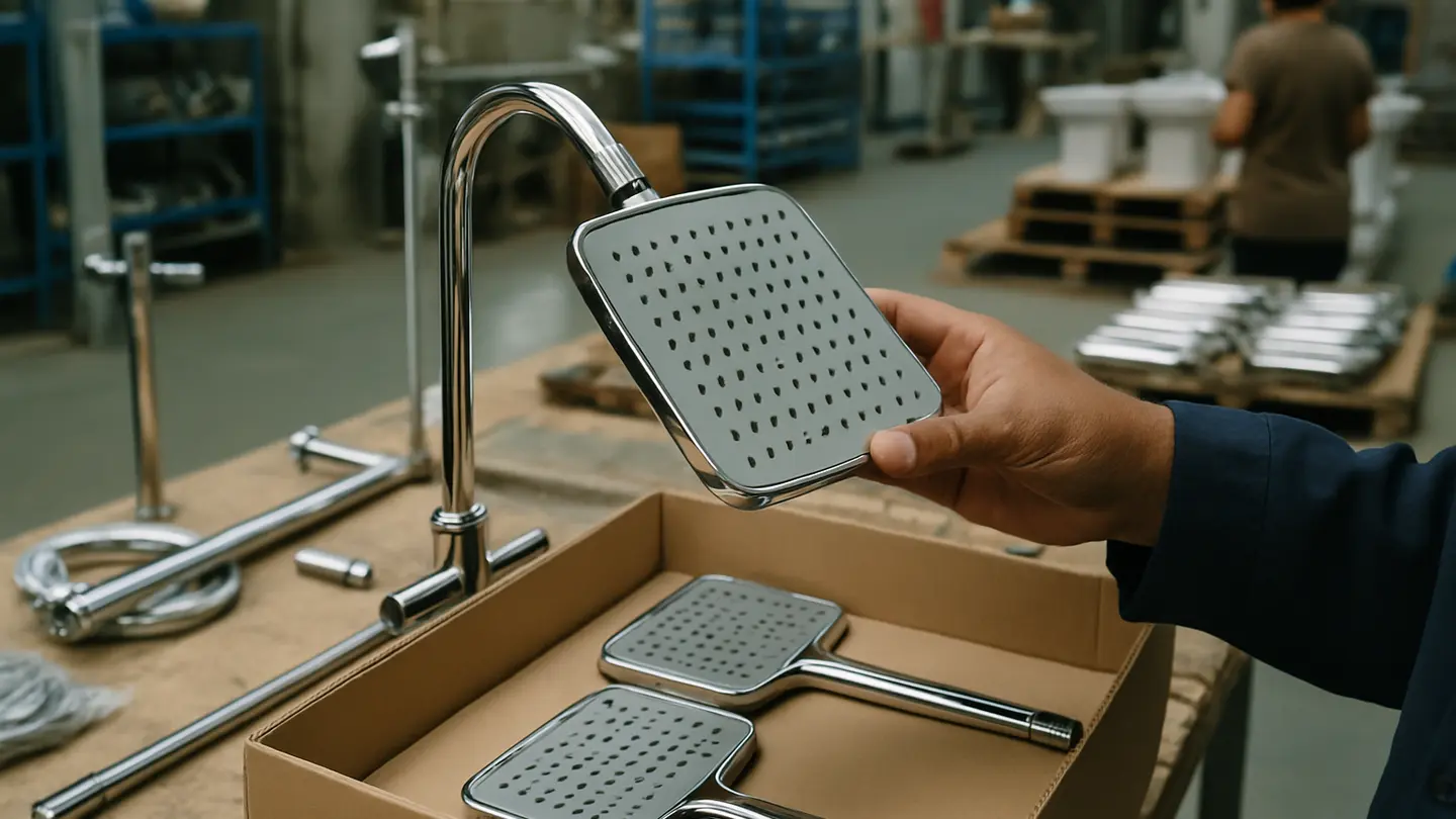 shower manufacturer in a realistic supplier evaluation setting