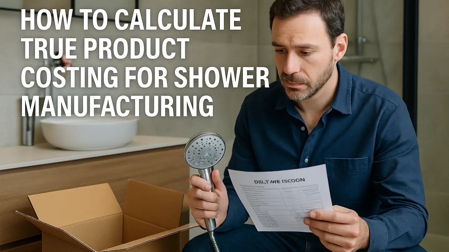 true product costing shown in a realistic professional bathroom or product-review setting